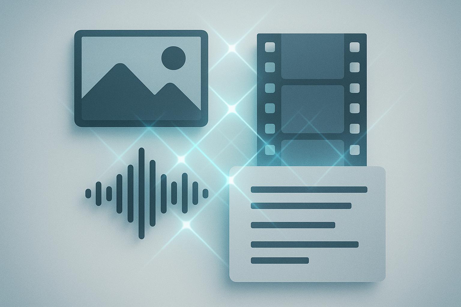 Abstract visualization of synthetic video frame with imperceptible embedded watermark glowing under detection for deepfake prevention and AI content authentication