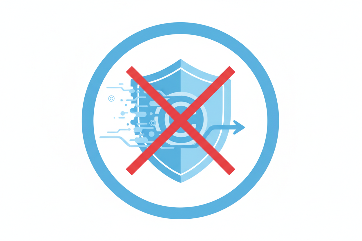 watermark misuse prevention icon